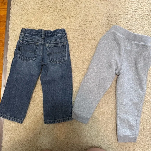 2/$35 3T sweater bundle in Gray, Blue, and Denim - Picture 5 of 10